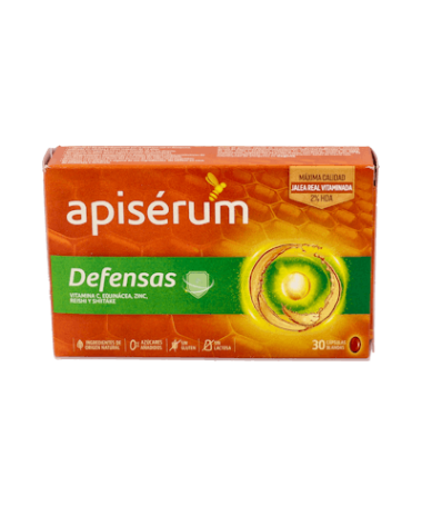 APISERUM DEFENSA 30 CAPS BLANDAS – foto del producto cada apiserum defensa