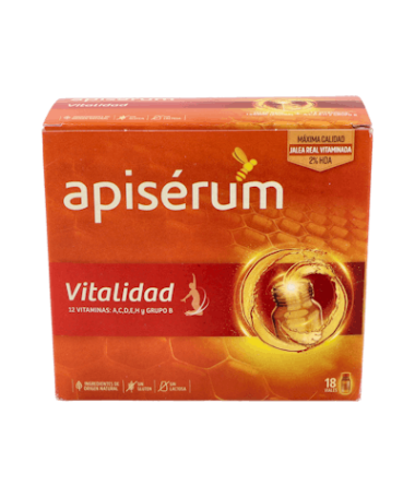 APISERUM VITALIDAD 18 VIALES – foto del producto cada apiserum vitalidad