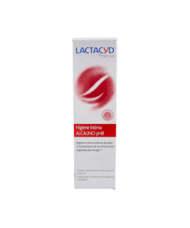 LACTACYD HIGIENE INTIMA ALCAL PH8 250 ML – foto del producto cada lactacyd higiene