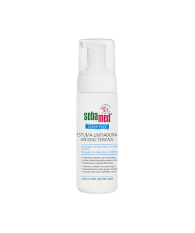 SEBAMED CLEAR FACE ESPUMA LIMPIAD.150 ML – foto del producto cada sebamed clear