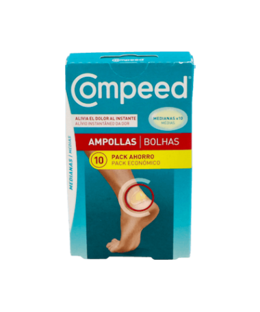 COMPEED AMPOLLAS MEDIANAS 10 UDS – foto del producto cada compeed ampollas