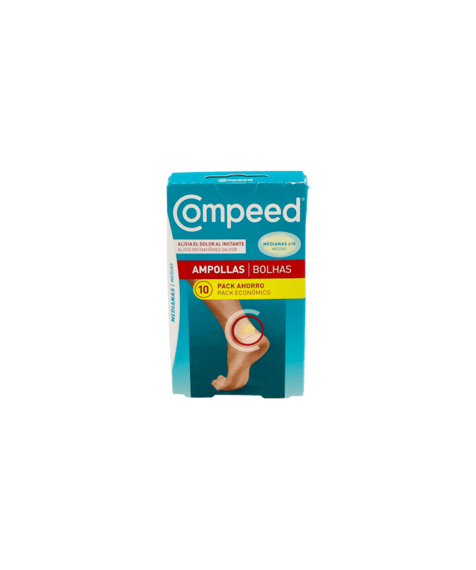 COMPEED AMPOLLAS MEDIANAS 10 UDS – foto del producto cada compeed ampollas COMPEED AMPOLLAS MEDIANAS 10 UDS – foto del producto cada compeed ampollas
