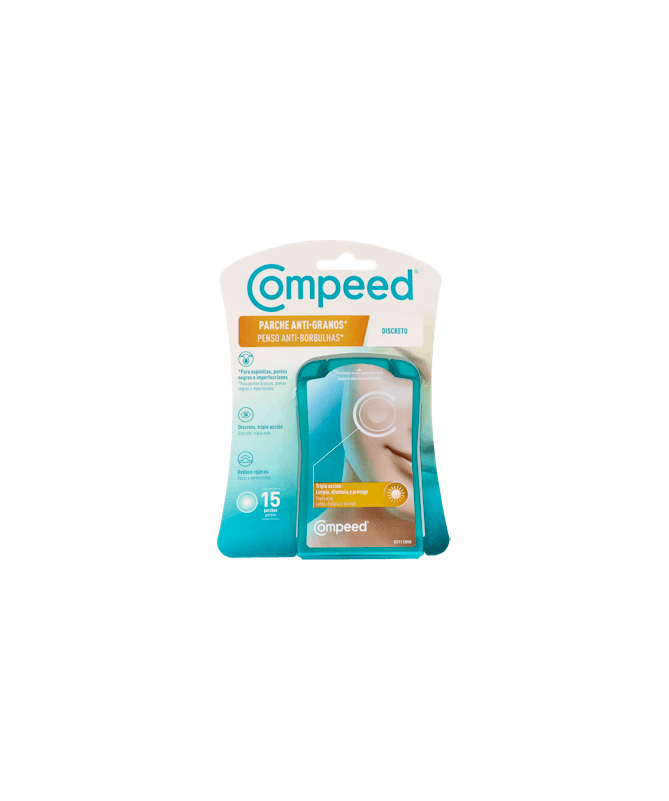 COMPEED PARCHE ANTIGRANOS DISCRETO 15UD – foto del producto cada compeed parche