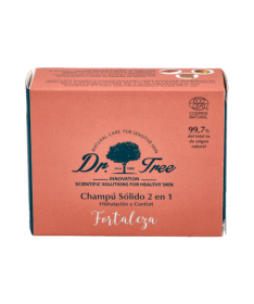 DR TREE ECO CHAMPU SOLIDO FORTALEZA 75G – foto del producto cada tree eco