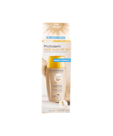 PHOTODERM NUDE TOUCH DORADO 40ML – foto del producto cada photoderm nude