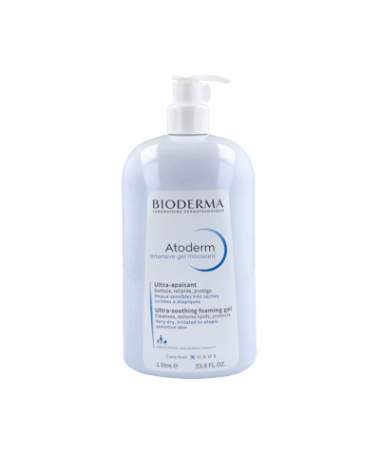 ATODERM INTENSIVE GEL MOUSANT BIODERM 1L – foto del producto cada atoderm intensive