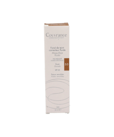 AVENE COUVRANCE MAQUILL FLUIDO DORAD 5.0 – foto del producto cada avene couvrance