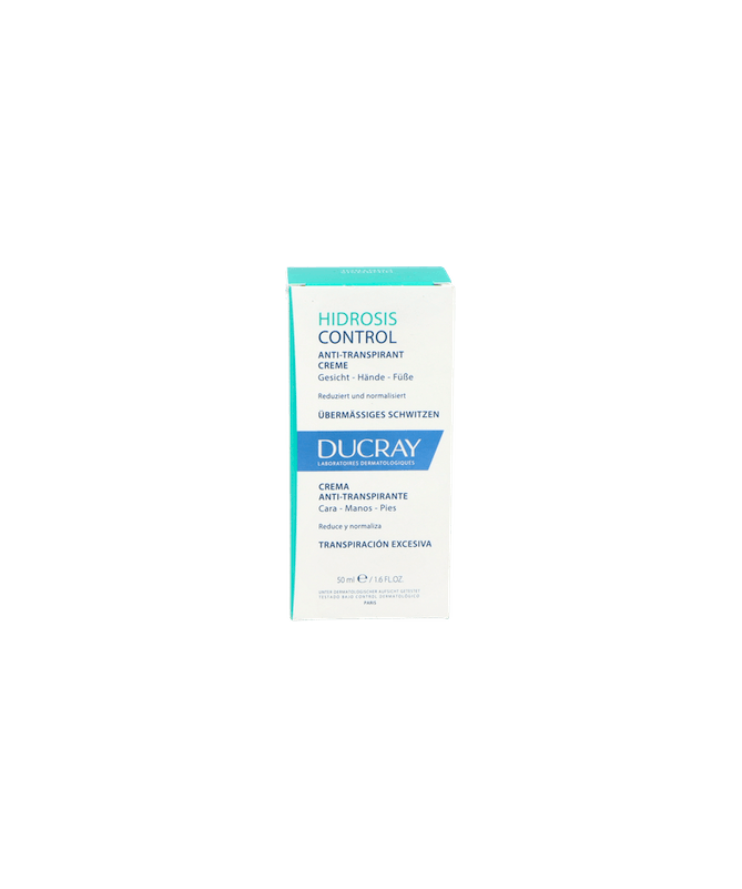 DUCRAY HIDROSIS CONTROL CREMA MAN-PIE 50 – foto del producto cada ducray hidrosis