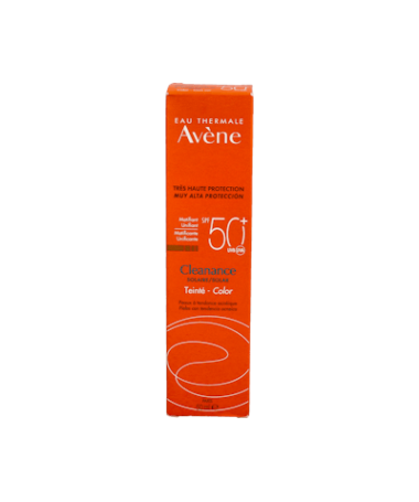 AVENE CLEANANCE SOLAR SPF 50+ COLOR – foto del producto cada avene cleanance