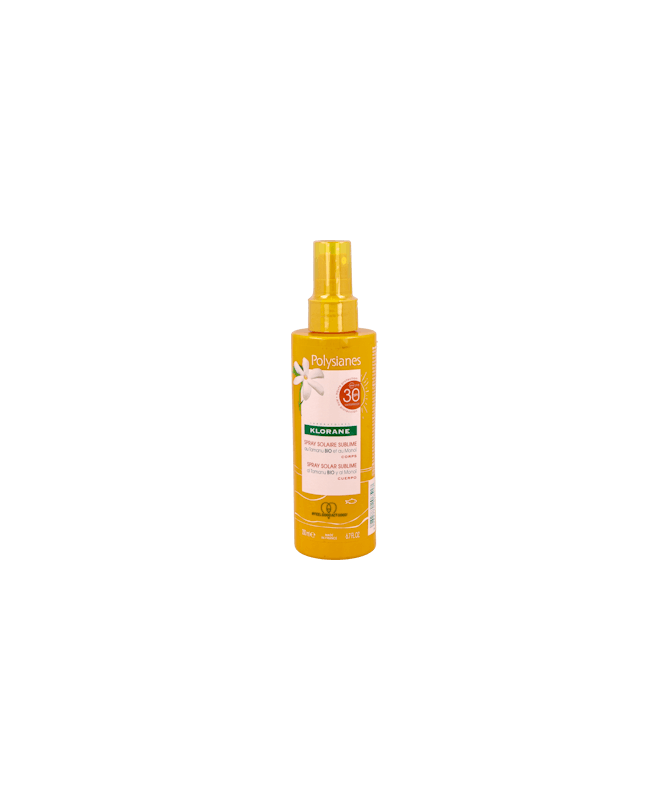 KLORANE POLYSIANES SP SOLAR SPF30 200ML – foto del producto cada klorane polysianes