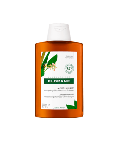 KLORANE CHAMPU A LA GALANGA 200 ML – foto del producto cada klorane champu