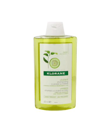 KLORANE CHAMPU PULPA DE CIDRA 400 ML – foto del producto cada klorane champu