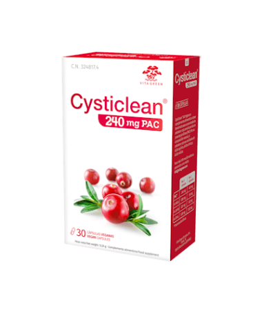CYSTICLEAN 240 MG PAC 30 COMP – foto del producto cada cysticlean 240