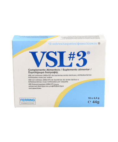 LACTIPLUS VSL 3 10 SOBRES – foto del producto cada lactiplus vsl