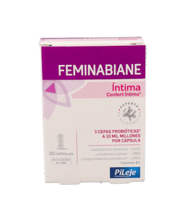 FEMINABIANE INTIMA 20 CAPSULAS – foto del producto cada feminabiane intima