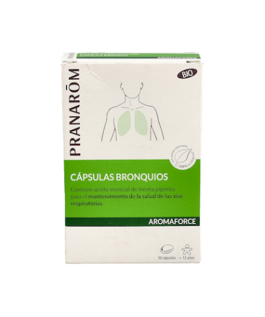 AROMAFORCE CAPSULA BRONQUIOS BIO 30CAPS – foto del producto cada aromaforce capsula