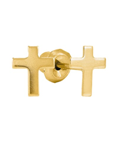 INVERNESS PENDIENTE 38C 24K CRUZ DORADA – foto del producto inverness pendiente 38c