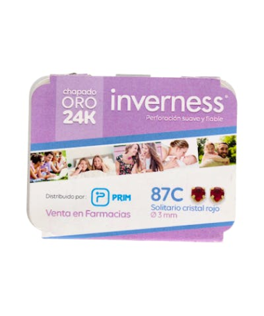 INVERNESS PENDIENTE 87C 24K SOLI ROJO 3 – foto del producto inverness pendiente 87c