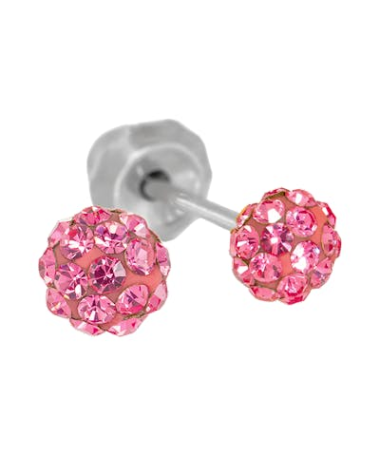 INVERNESS PENDIENTE 588C ACERO BOLA ROSA – foto del producto acero inverness pendiente