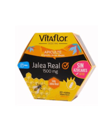VITAFLOR JALEA REAL SIN AZUCARES 1500 MG – foto del producto cada vitaflor jalea