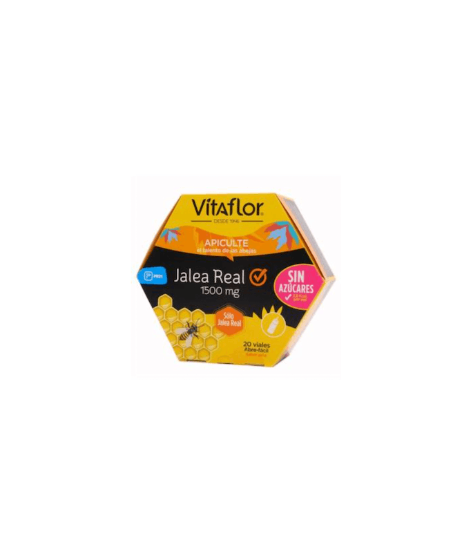 VITAFLOR JALEA REAL SIN AZUCARES 1500 MG – foto del producto cada vitaflor jalea