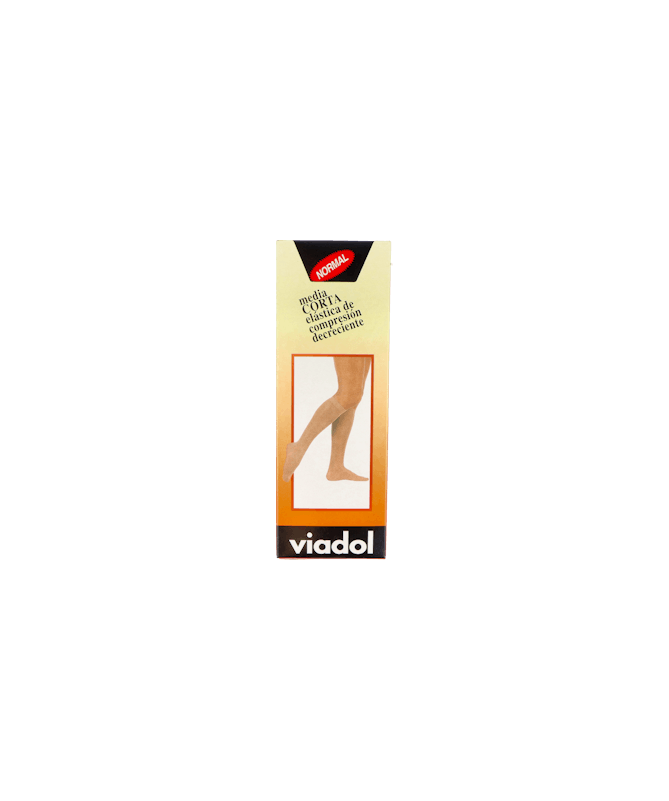 MEDIA CORTA VIADOL NORMAL BEIG T/PEQ – foto del producto media corta viadol