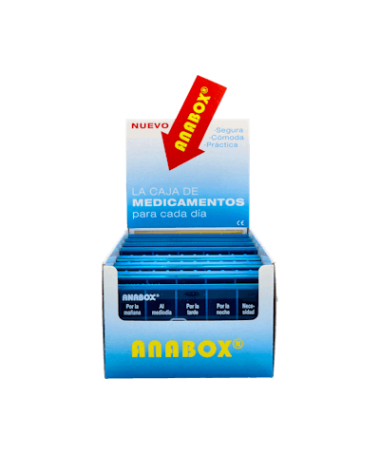 ANABOX PASTILLERO DIARIO I3101 1 UN – foto del producto cada anabox pastillero