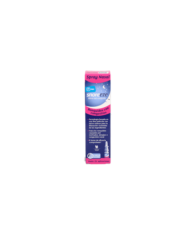 SNOREEZE AEROSOL NASAL 10 ML – foto del producto cada snoreeze aerosol