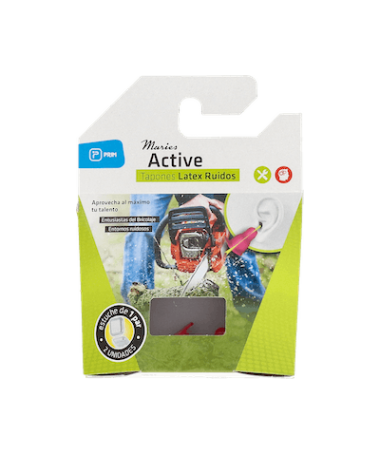 TAPONES OIDO MARIES LATEX ANTIRRUIDO 2 U – foto del producto cada tapones oido