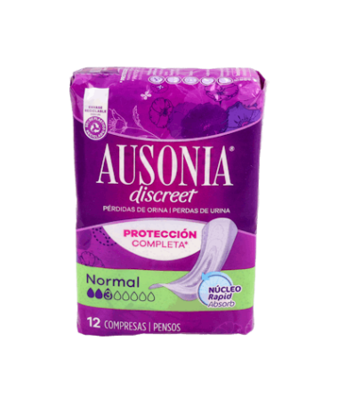 AUSONIA DISCREET NORMAL 14 UNIDADES – foto del producto ausonia discreet normal