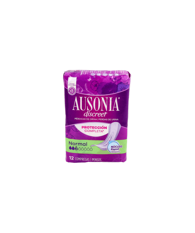AUSONIA DISCREET NORMAL 14 UNIDADES – foto del producto ausonia discreet normal