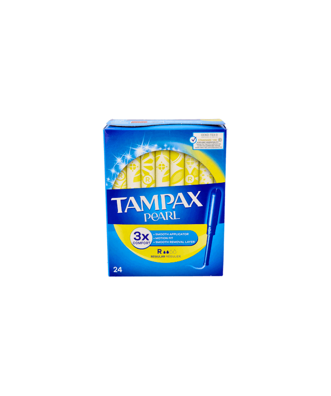 TAMPONES TAMPAX PEARL REGULAR 24 UDS – foto del producto tampones tampax pearl TAMPONES TAMPAX PEARL REGULAR 24 UDS – foto del producto tampones tampax pearl