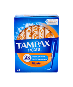 TAMPONES TAMPAX PEARL SUPERPLUS 24 UDS – foto del producto tampones tampax pearl