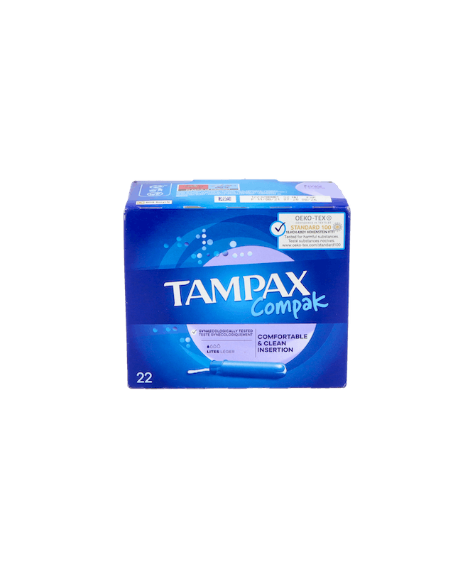 TAMPONES TAMPAX COMPAK LITES 24 UD – foto del producto tampones tampax compak TAMPONES TAMPAX COMPAK LITES 24 UD – foto del producto tampones tampax compak