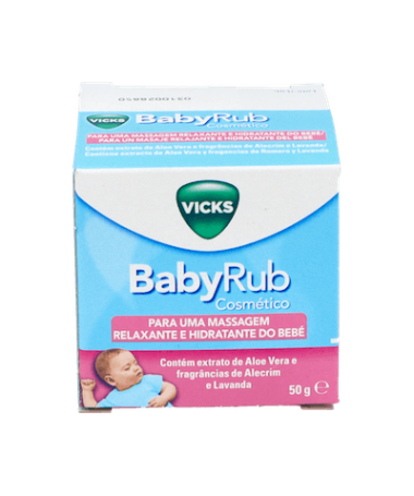 VICKS BABYRUB 50 GRAMOS – foto del producto cada vicks babyrub