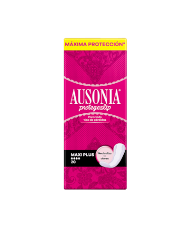AUSONIA PROTEGE SLIP MAXI PLUS 20 UD – foto del producto ausonia protege slip