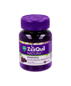 ZZZQUIL NATURA MELATONINA 30 GOMINOLAS – foto del producto cada zzzquil natura