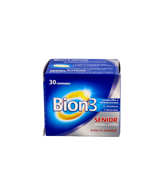 BION 3 SENIOR 30 COMPR – foto del producto cada bion senior