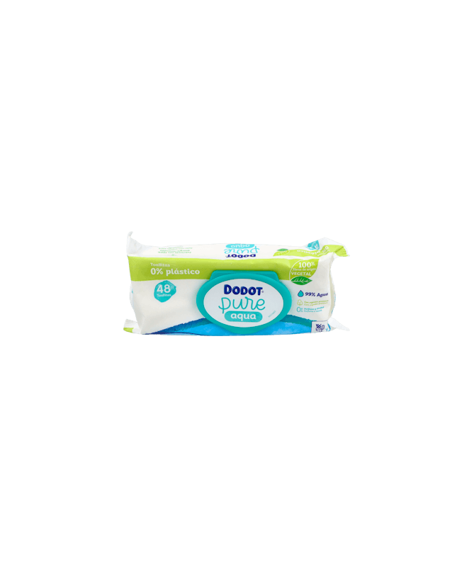 DODOT AQUA PURE TOALLITAS TAPITA 48UD – foto del producto cada dodot aqua