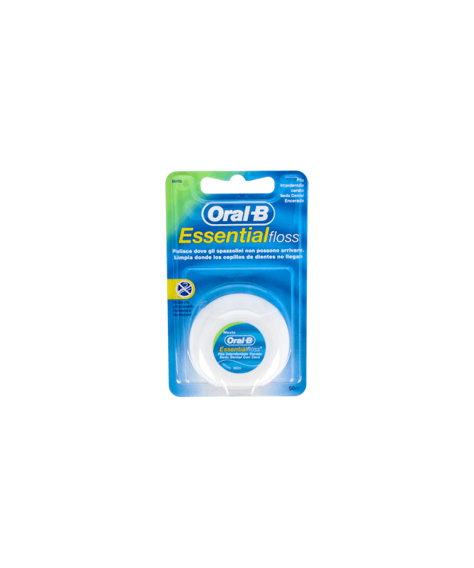 SEDA DENTAL ORAL B CON CERA MENTA – foto del producto seda dental oral