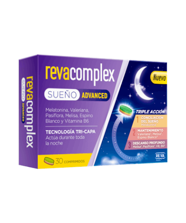REVACOMPLEX SUEÑO ADVANCED 30 COMP – foto del producto cada revacomplex sueño