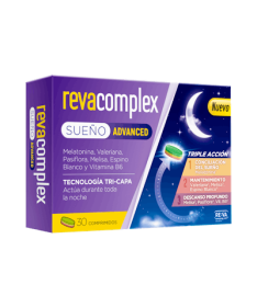 REVACOMPLEX SUEÑO ADVANCED 30 COMP – foto del producto cada revacomplex sueño