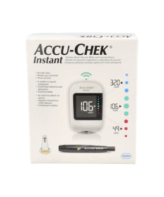 ACCU-CHEK INSTANT MEDIDOR GLUCOSA+PINCHA – foto del producto medidor accu chek