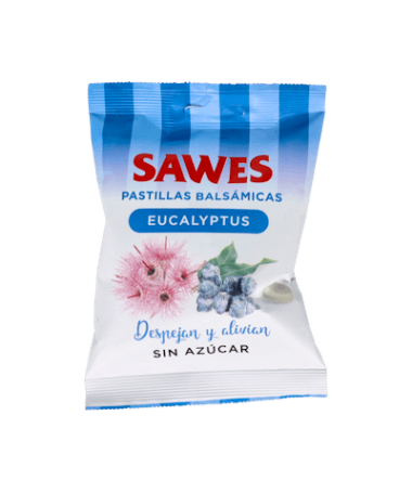 SAWES CARAMELOS EUCALIPTO S/A. BOLSA – foto del producto sawes caramelos eucalipto