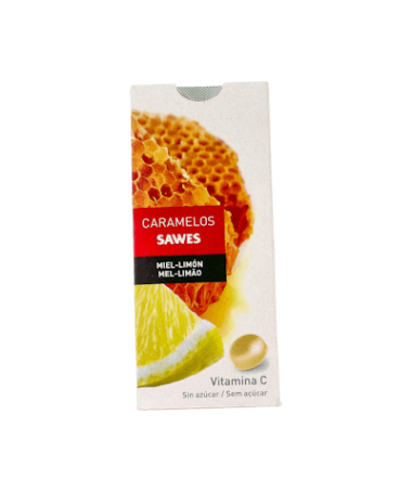 CARAMELOS SAWES MIEL BLISTERS – foto del producto vitamina ácido sorbitol