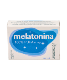 MELATONINA 100% PURA 90 COMP PHARMASOR – foto del producto melatonina 100% pura