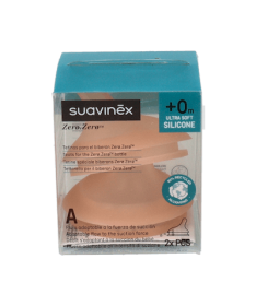 TETINA SUAVINEX SILICONA LACT MIXTA 2 UD – foto del producto cada tetina suavinex