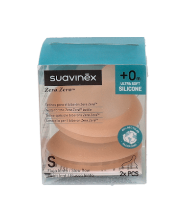 TETINA SUAVINEX ANTICOL FLUJO S SILI 2UD – foto del producto cada tetina suavinex