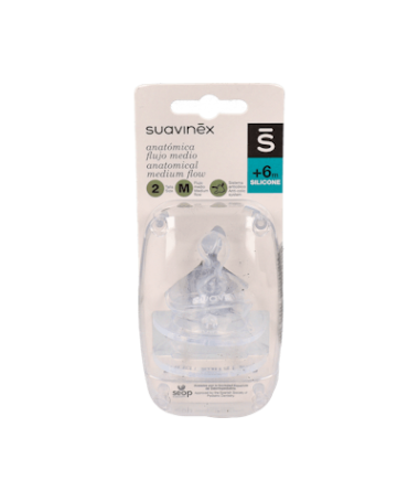 TETINA ANATOMICA T2M SILICONA 2 UDS – foto del producto cada tetina anatomica