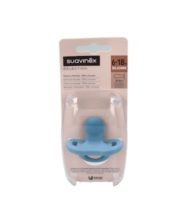 SUAVINEX CHUPETE TODOSILIC FISIOLO 6-18M – foto del producto cada suavinex chupete